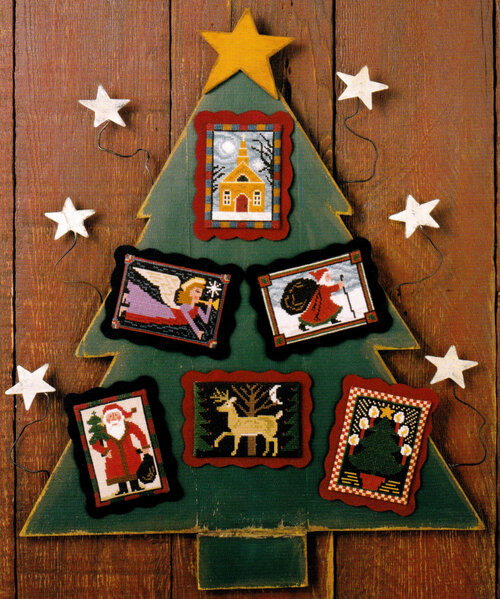 Folk Art Christmas - Cross Stitch Pattern