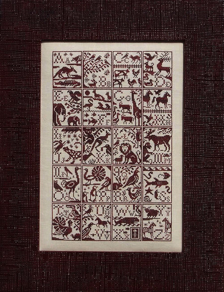 Alphabet Zoo - Cross Stitch Pattern