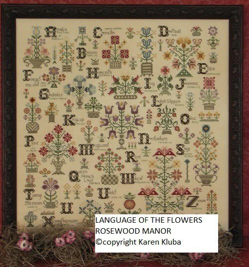 Language of the Flowers - Cross Stitch Pattern