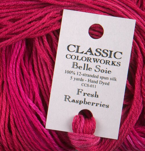 Fresh Raspberries (Belle Soie Silk Floss)
