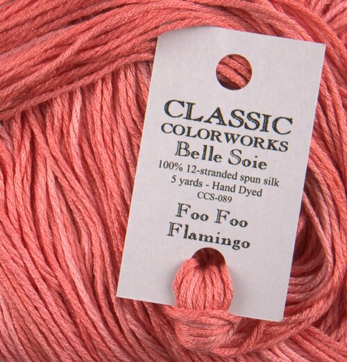 Foo Foo Flamingo (Belle Soie Silk Floss)