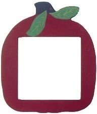 Apple Shaped Frame