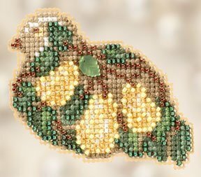 Pear Tree Partridge (Beaded Kit)