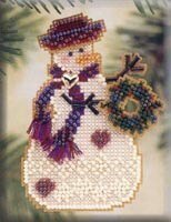 Wreath Snow Charmer - Cross Stitch Kit