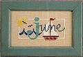 Flip-It Bits June - Cross Stitch Pattern