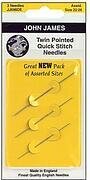 Twin Pointed Needles, Size 26