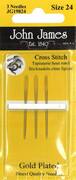 Size 24 John James Gold Needles