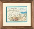 He Spoke - Cross Stitch Kit
