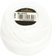 Pearl Cotton Balls Size 12 WHITE