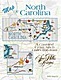 North Carolina Map - Cross Stitch Pattern