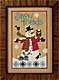 Snow Friends - 6 Fat Men Series - Cross Stitch Pattern