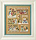 6 Snow Belles - All Dressed Up - Cross Stitch Pattern