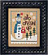 6 Snow Belles - All Dressed Up - Cross Stitch Pattern