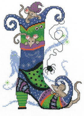 Imaginating Halloween Mischief Cross Stitch Pattern 123stitch