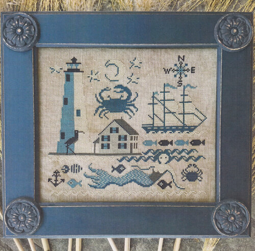 Carriage House Samplings Comfort Lighthouse Cross Stitch Pattern