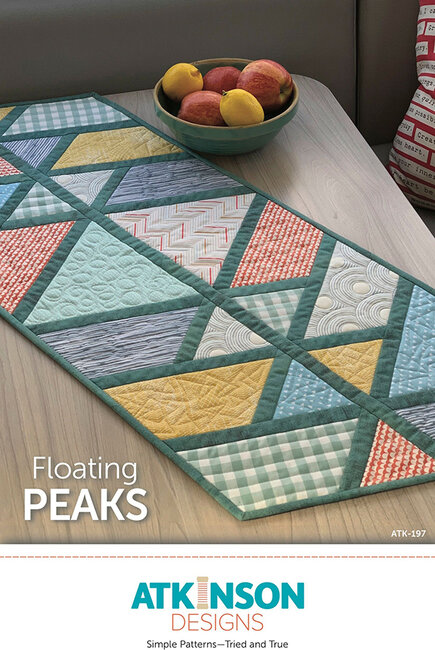 Zen Chic Peaks - Quilt Pattern - 123Stitch