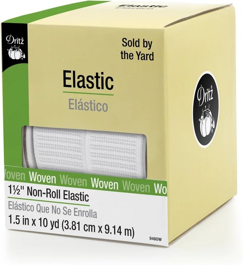 SEI Lastin Clear Elastic 1/4 7yd