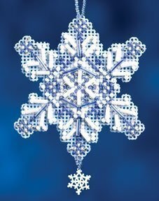 Sapphire Crystal — Beaded Cross Stitch Kit