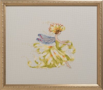 Mum Flower Girl - Cross Stitch Pattern