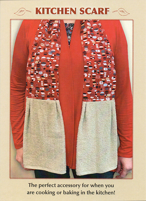 kitchen scarf free pattern