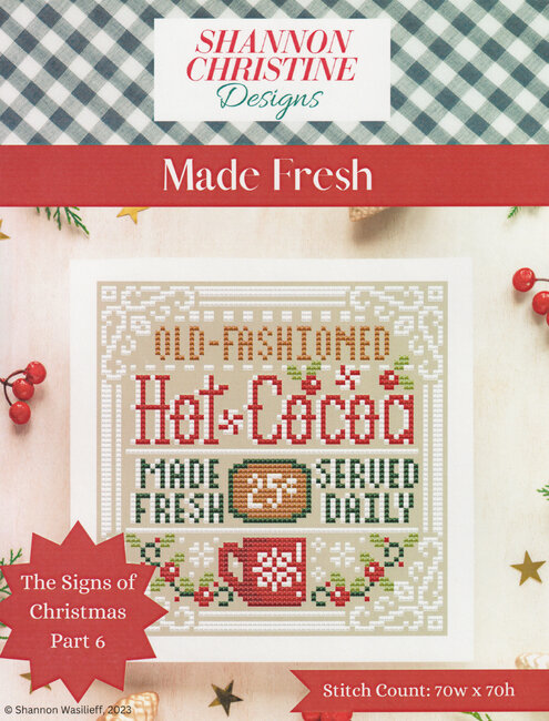 Shannon Christine Designs Made Fresh - Christmas Cross Stitch Pattern ...