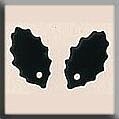 Mill Hill 12197 Medium Holly Leaf - Matte Dark Emerald