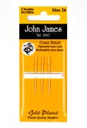 John James Gold Tapestry Needles Size 26