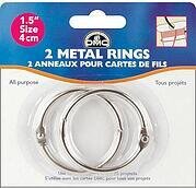 DMC 1 1/2 inch Metal Rings