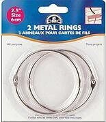 DMC 2 1/2 inch Metal Rings