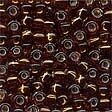 Mill Hill 16606 Brilliant Bronze Glass Pony Beads - Size 6/0