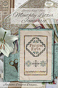 Letters From Mom 6 - January - Cross Stitch Pattern