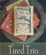 Tired Trio - Cross Stitch Pattern