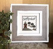 September Squared - Cross Stitch Pattern