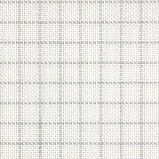 25 Count Easy Count Grid White/Grey Lugana Fabric 13x18