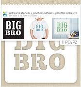 Big Bro Momenta Adhesive Stencils 5"X5"