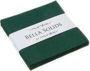Moda Bella Solids Charm Pack - Christmas Green