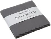 Moda Bella Solids Charm Pack - Graphite