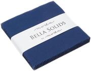 Moda Bella Solids Charm Pack - Nautical Blue