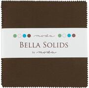 Moda Bella Solids Charm Pack - Moda U Brown