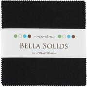 Moda Bella Solids Charm Pack - Black