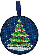 Christmas Tree Christmas Ornament - Needlepoint Kit