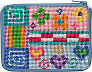 Coin Purse - Patchwork - Needlepoint Kit