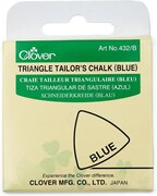 Clover Triangle Tailor's Chalk - Blue