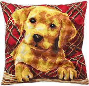 Brady - Stamped Needlepoint Cushion Kit