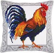 Gallic Rooster - Stamped Needlepoint Cushion Kit