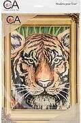 Tiger - Stamped Needlepoint Kit