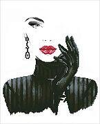 Lady In Black - Diamond Dotz Facet Art Kit