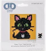 Green Eye Sparkle Cat - Diamond Dotz Facet Art Kit