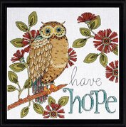 Hope Owl - Counted Cross Stitch Kit