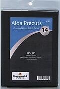 14 Count Black Aida Fabric - 20 x 30 inches